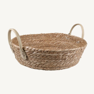 Zeegras mand rond naturel