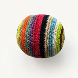 Tweedehands gehaakte rammelbal