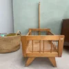 Tweedehands poppenbedje met spijlen