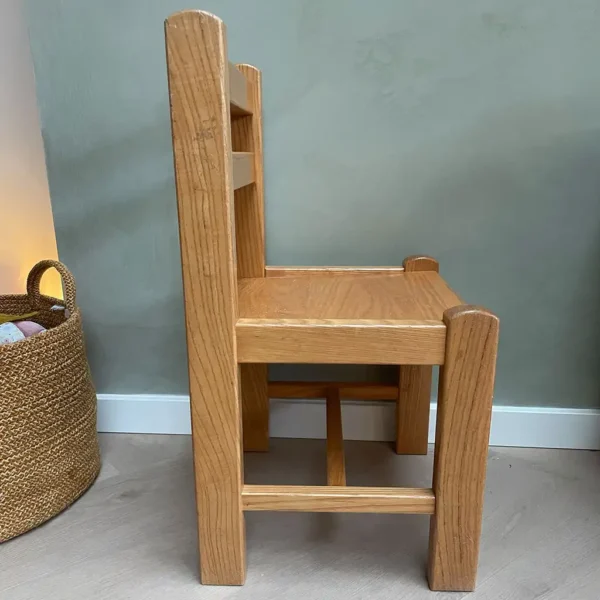 Tweedehands houten stoel Rolf groep